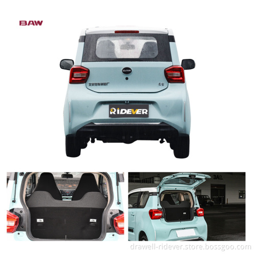 Mini Electric Car 2022 Эффективная цена Новый внешний вид уникальный цветовой дизайн 3 двери 4 места для левой руки транспортное средство